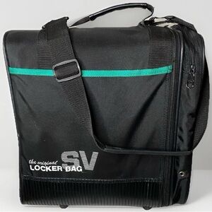 OGIO The Original SS Super Sport Locker Gym Bag Black w/Shelf & Shoulder Strap